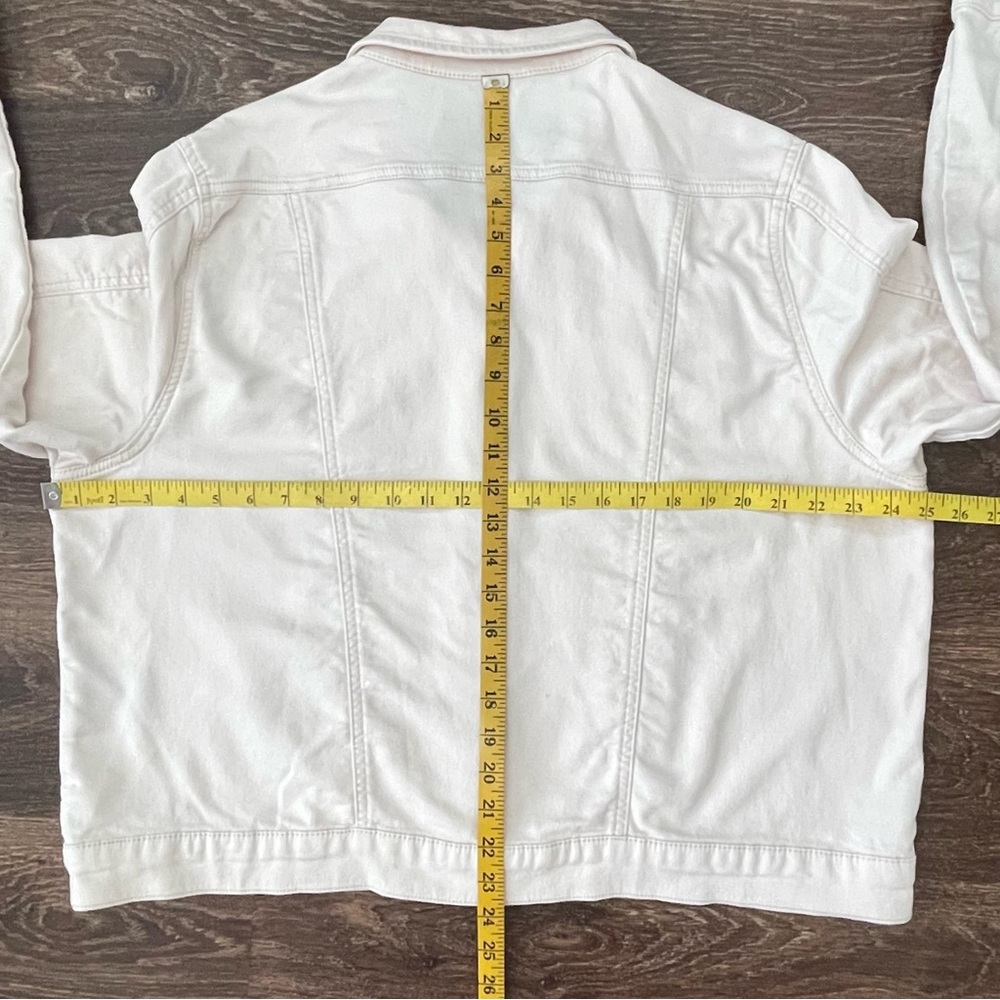 Buffalo David Bitton Pale Pink Light Weight Stretch Trucker Style Jacket XXL - Picture 10 of 12